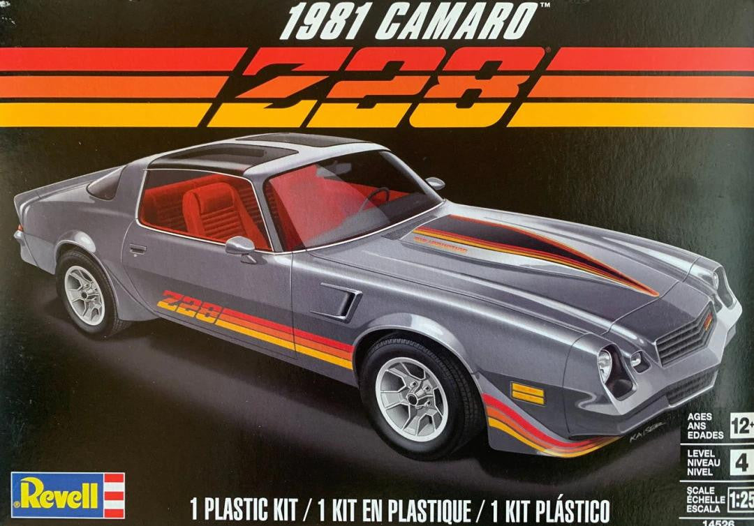 Revell 1/25 1981 Camaro Z-28 4526